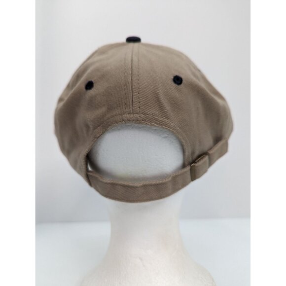Delta Municipal Supply Company Emb Logo Men Brown Adj Strapback Cap Hat - Picture 6 of 8